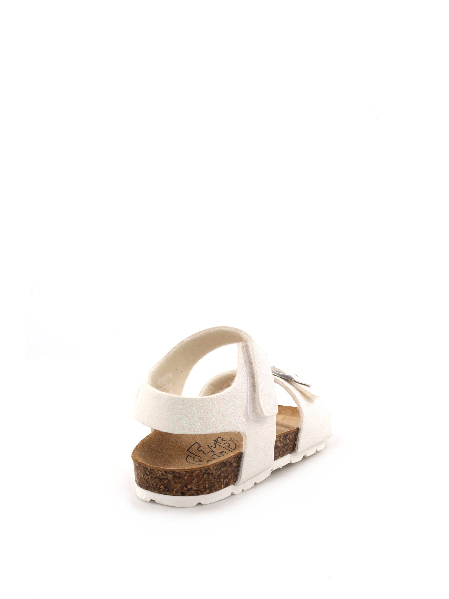 Shoelab Sandali unisex bambino Gem's bianchi comodi e resistenti