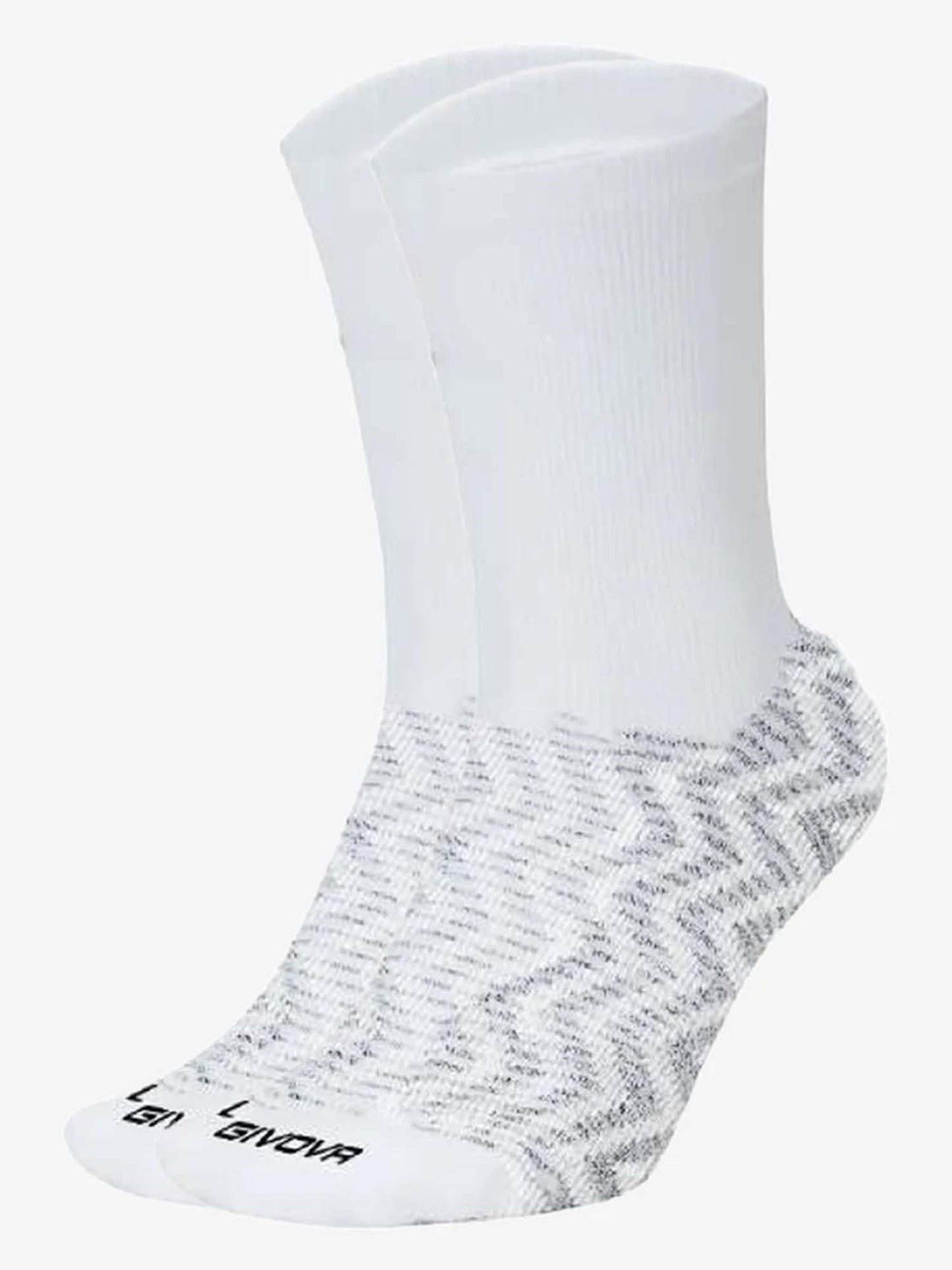 Calza Grip di Givova bianca unisex adulto per uso sportivo