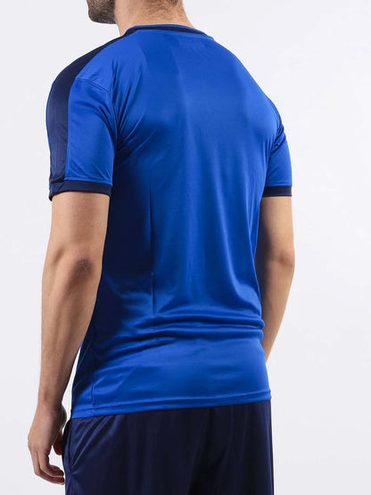 Givova Revolution, t-shirt sportiva da uomo azzurra