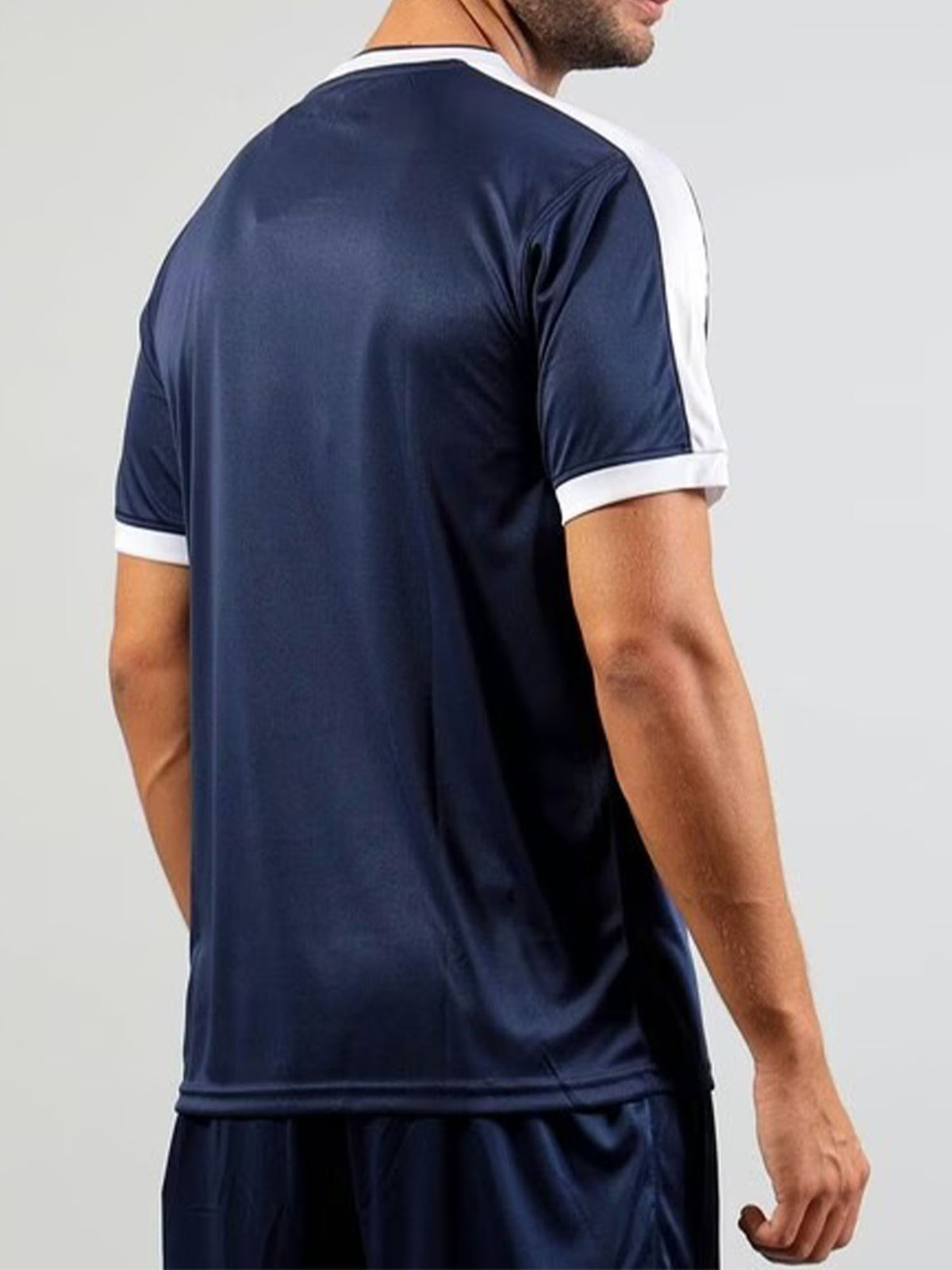Givova shirt revolut t-shirt mm calcio da uomo blu-bianco