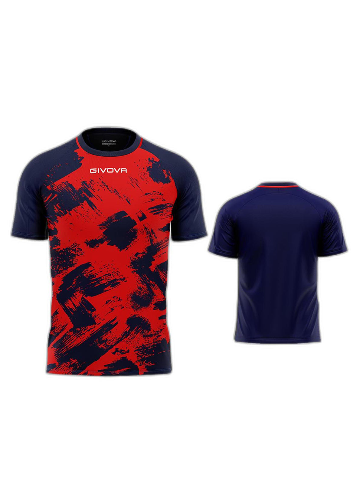 Givova shirt art t-shirt mm calcio da uomo rosso
