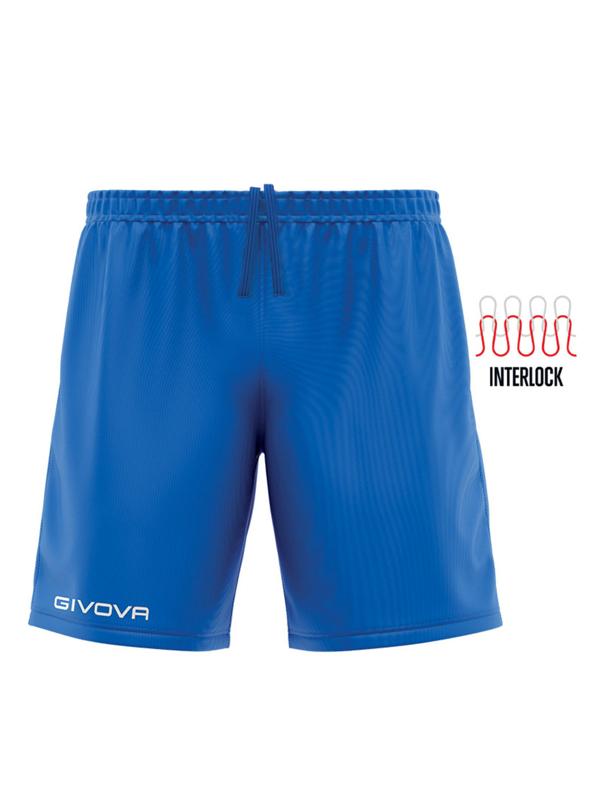 Givova short capo calcio da uomo azzurro