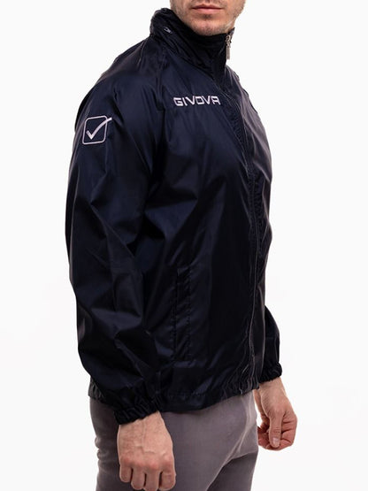 GIACCA RAIN BASICO GIVOVA DA UOMO BLU