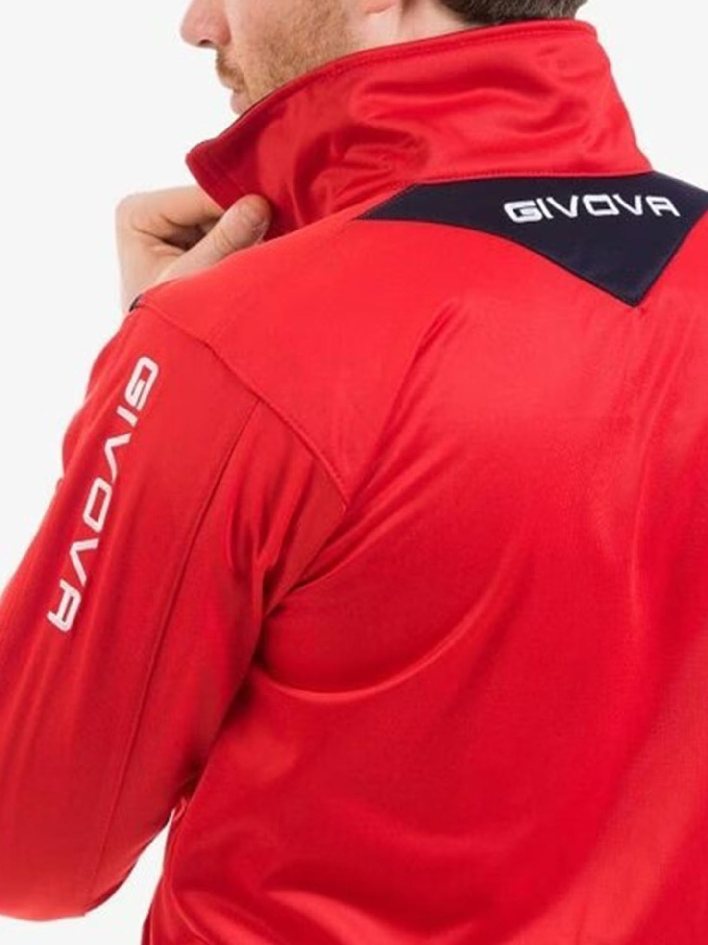 TUTA VISA GIVOVA UOMO ROSSO BLU