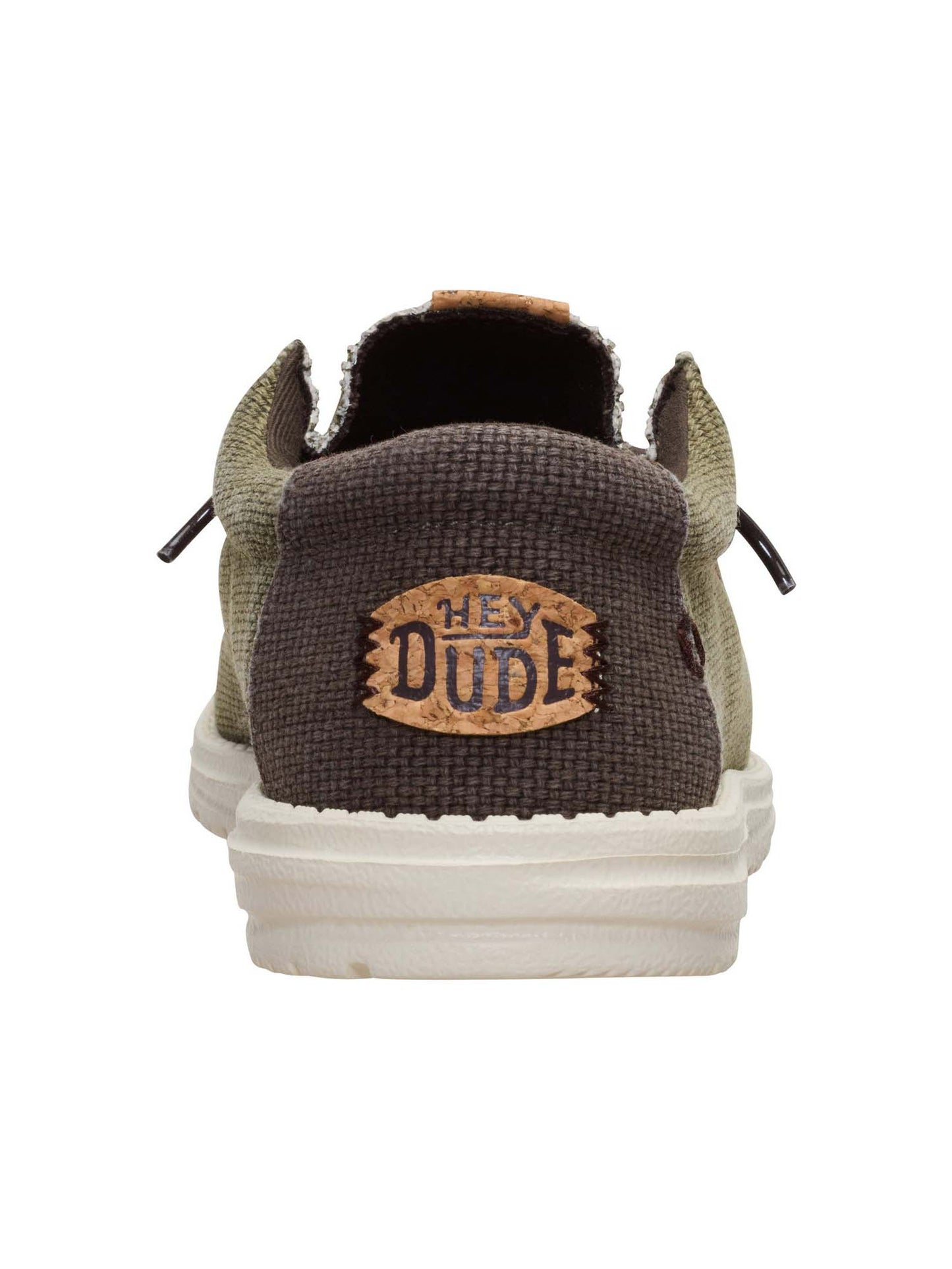 Hey Dude Wally Braided, slip on unisex adulto verde comode e leggere