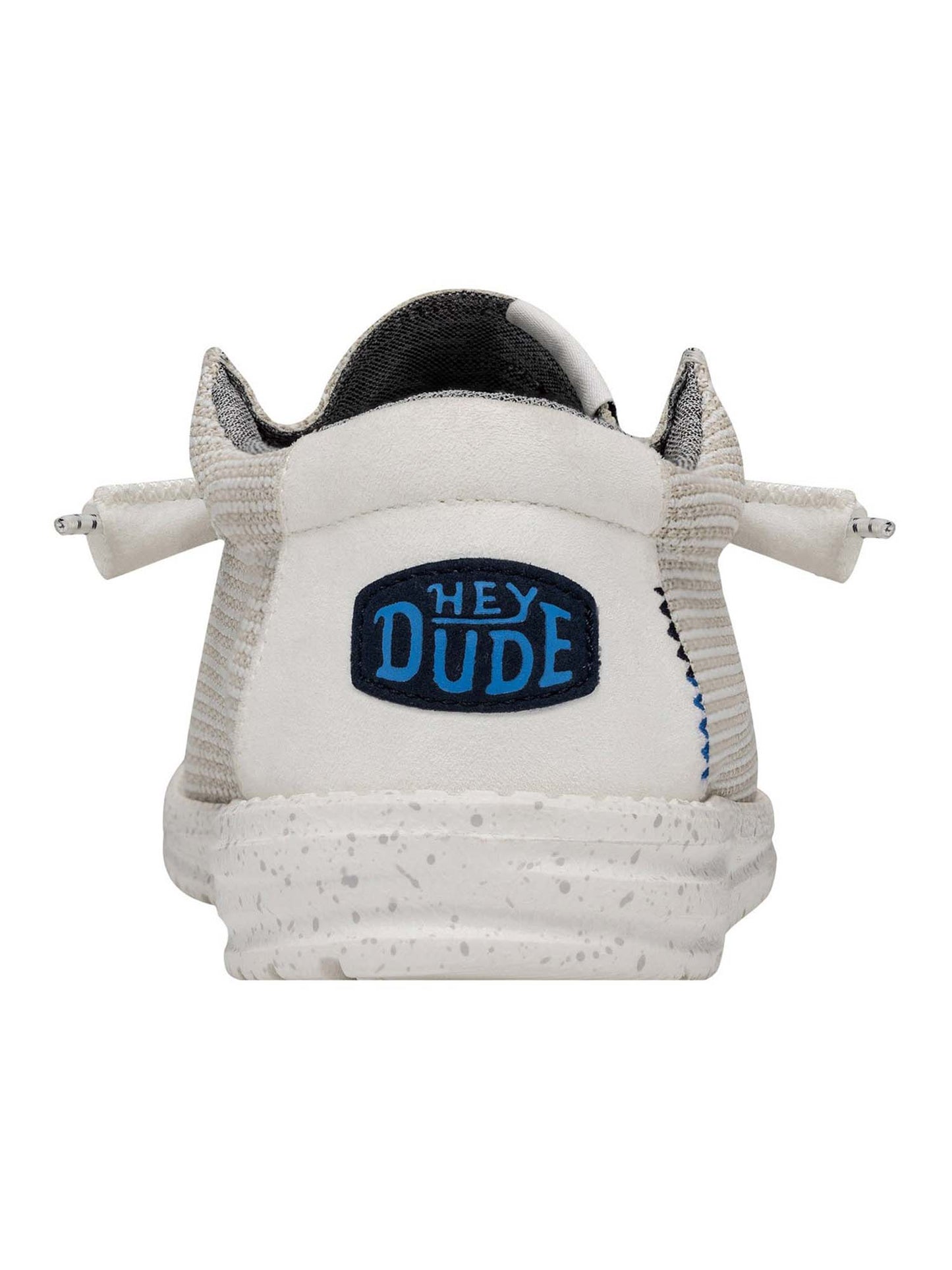 Hey Dude Wally Sport, slip on da uomo bianca comoda e leggera