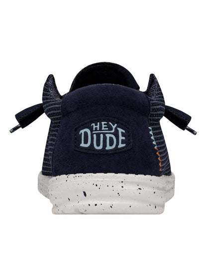 Hey Dude Wally Sport, slip on uomo blu dal design leggero e confortevole