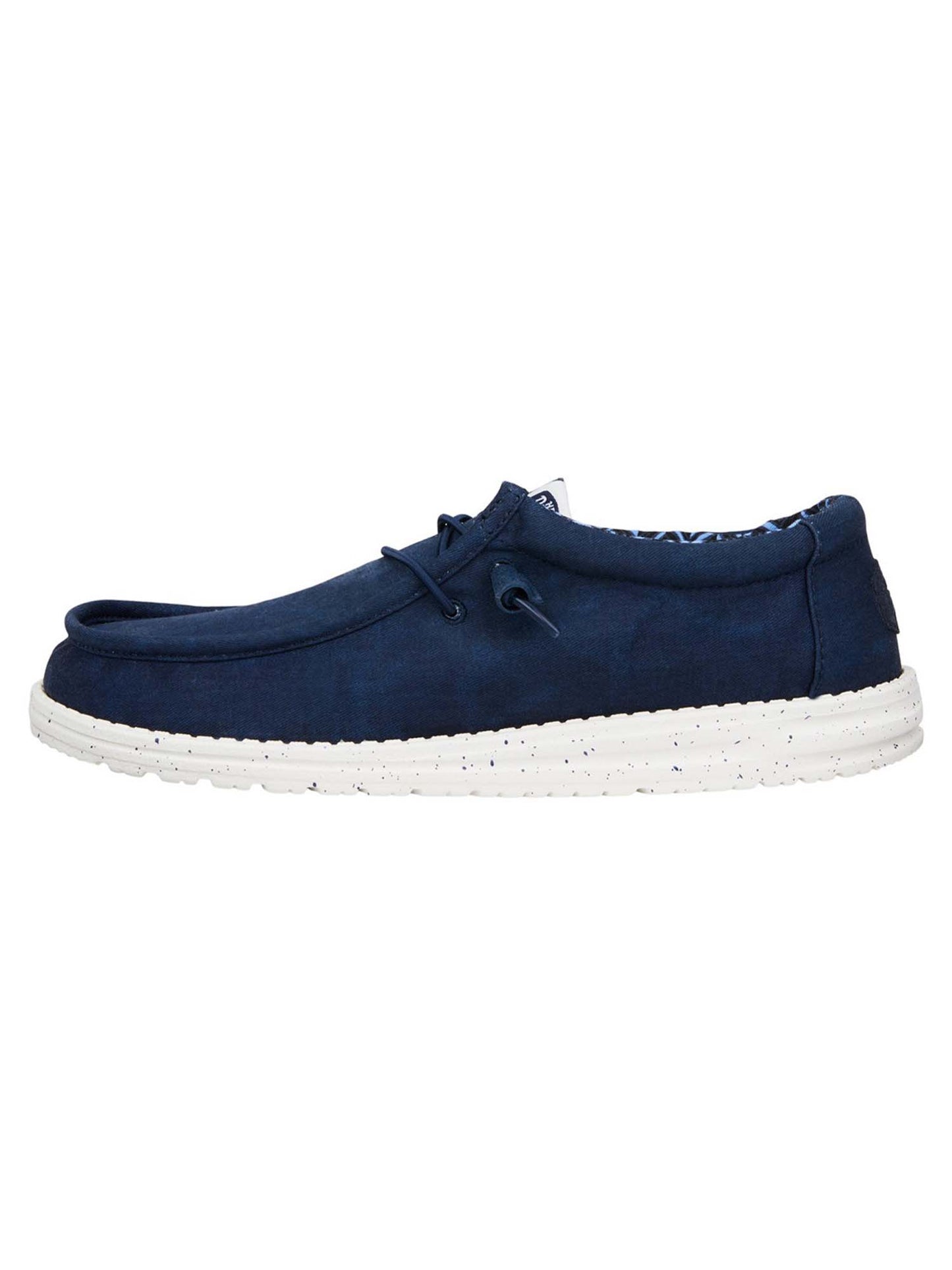 Hey Dude Wally Canvas slip on unisex blu comode e leggere