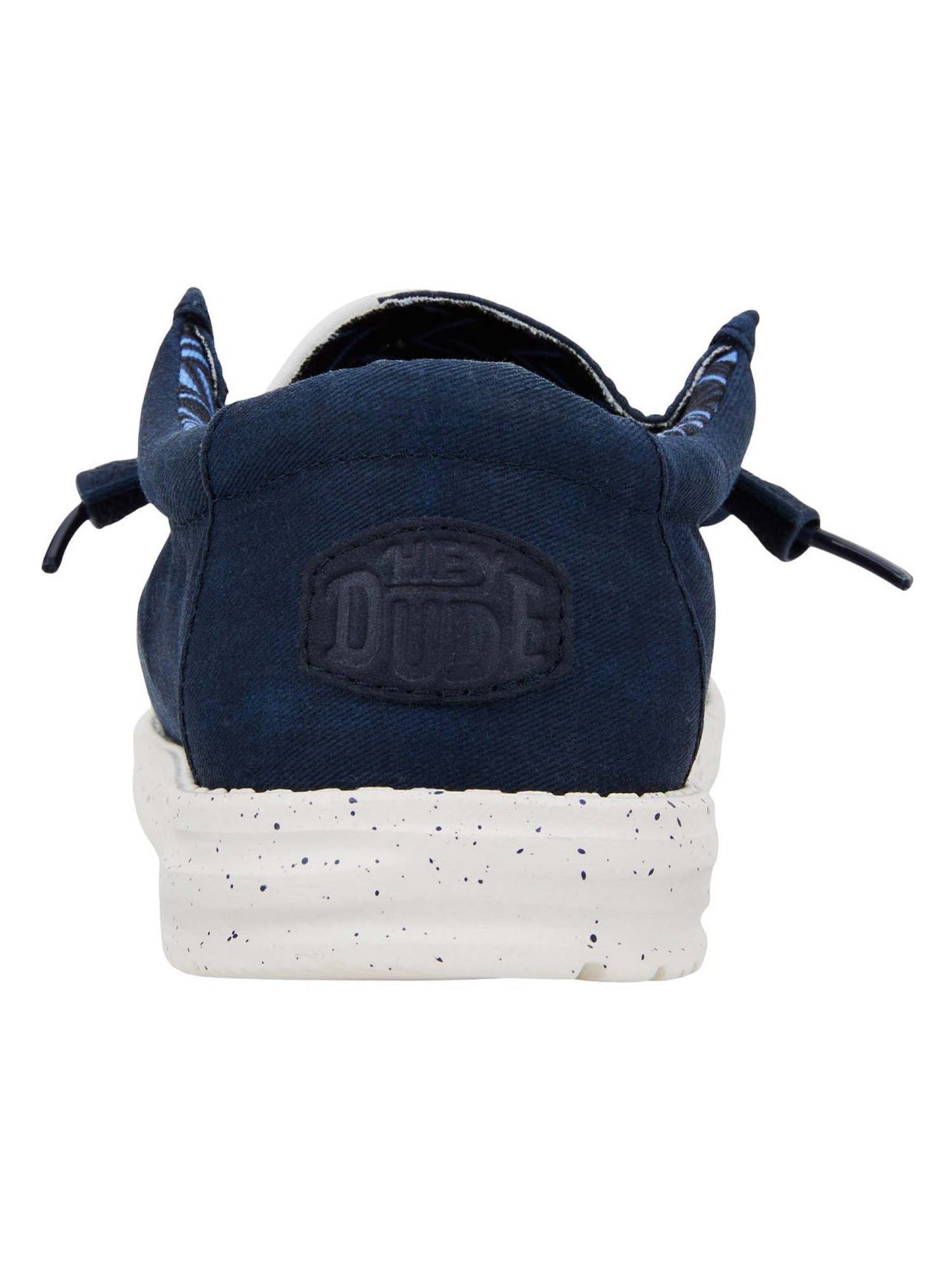 Hey Dude Wally Canvas slip on unisex blu comode e leggere