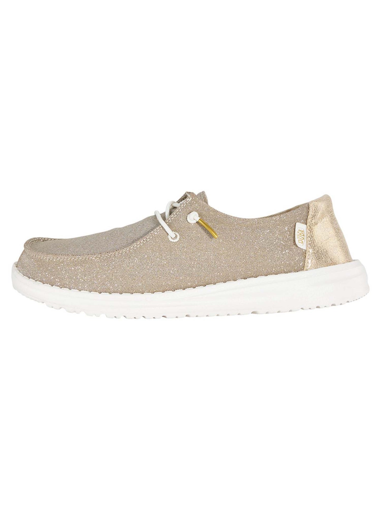 Slip on Wendy Metal da Donna color oro, scintillante e confortevole