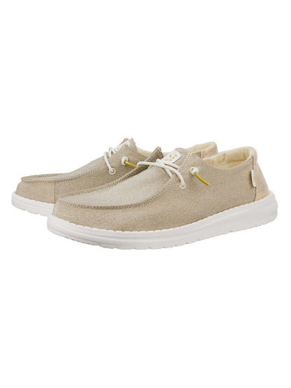 Slip on Wendy Metal da Donna color oro, scintillante e confortevole