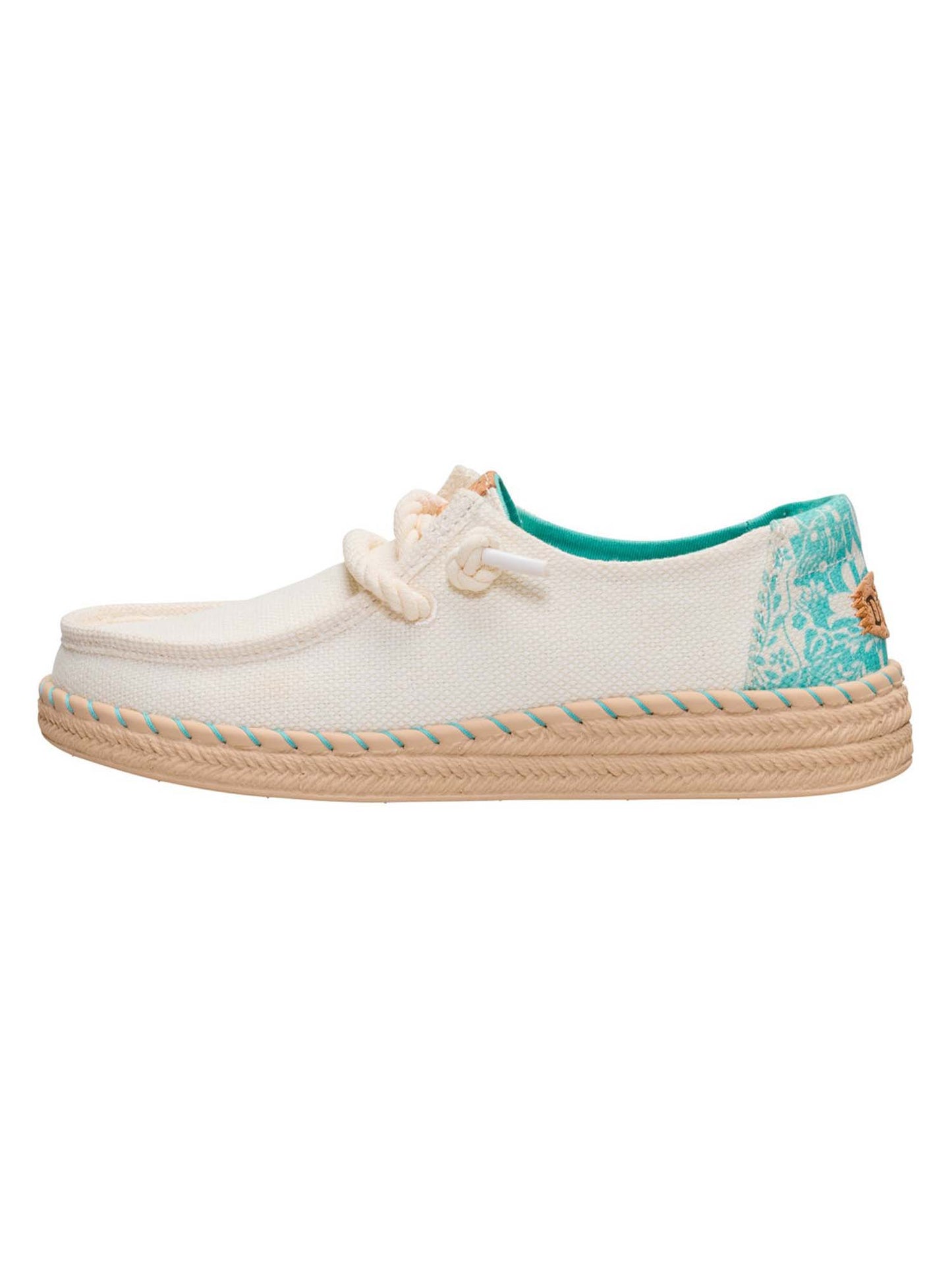 Hey Dude Wendy Espadrille slip on donna color crema