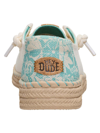 Hey Dude Wendy Espadrille slip on donna color crema