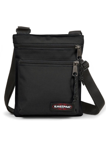 Eastpak Rusher, borsa a tracolla unisex nera compatta e funzionale