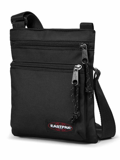 Eastpak Rusher, borsa a tracolla unisex nera compatta e funzionale