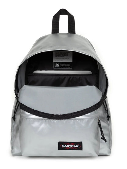 Eastpak Day Pak'r, zaino unisex adulto in argento versatile e resistente