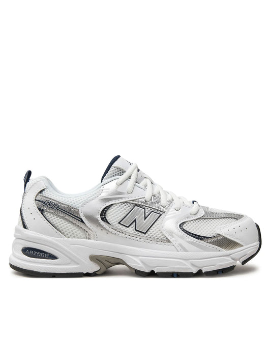 New Balance GR530 SB1, sneakers unisex bambino bianche