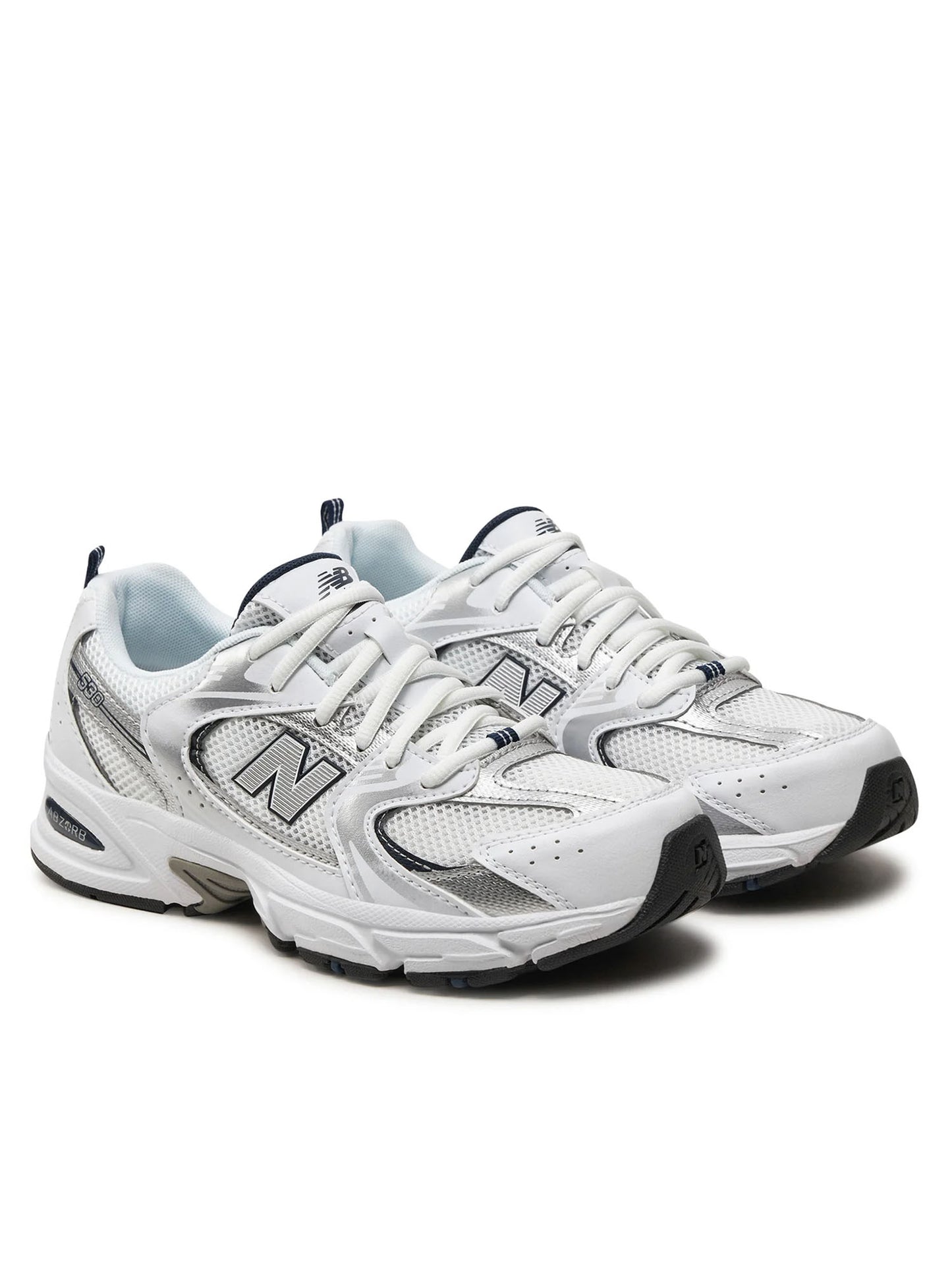 New Balance 530, sneakers bimbi/e bianche ispirate agli anni '90