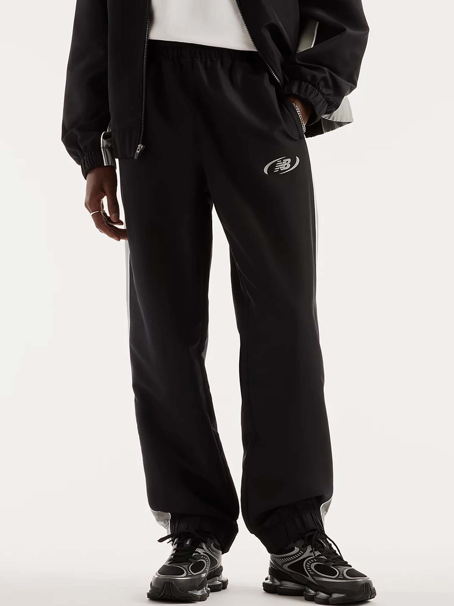 New Balance Panta WV, pantalone da uomo nero