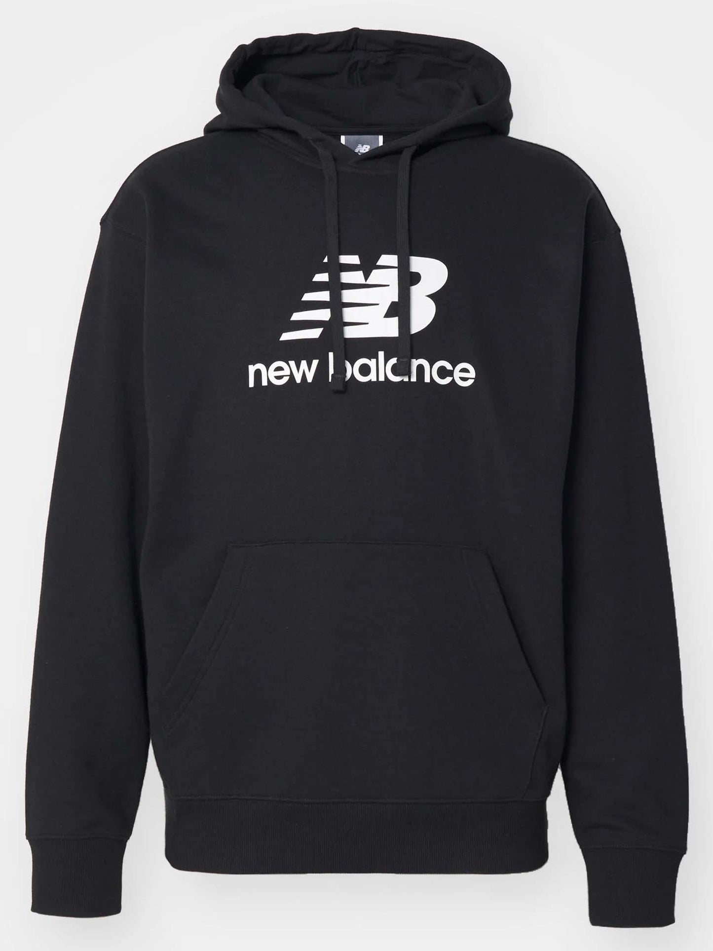 New Balance Sport Essentials, felpa uomo nera con cappuccio