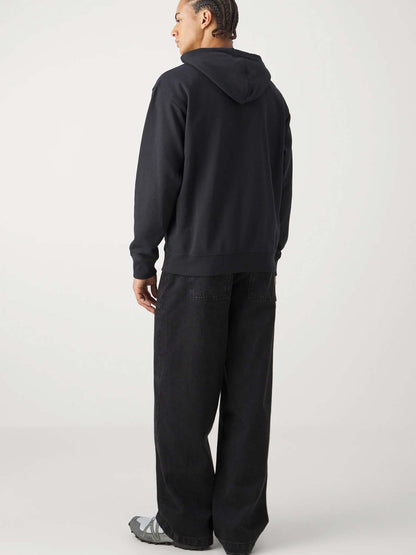 New Balance Sport Essentials, felpa uomo nera con cappuccio