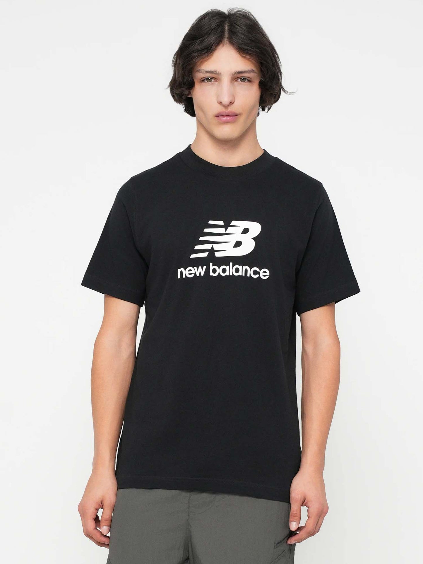 New Balance Sport Essentials T-shirt uomo nera