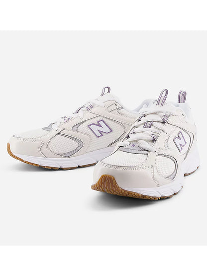 Sneakers New Balance U408 beige uomo dalla ventilazione ottimale