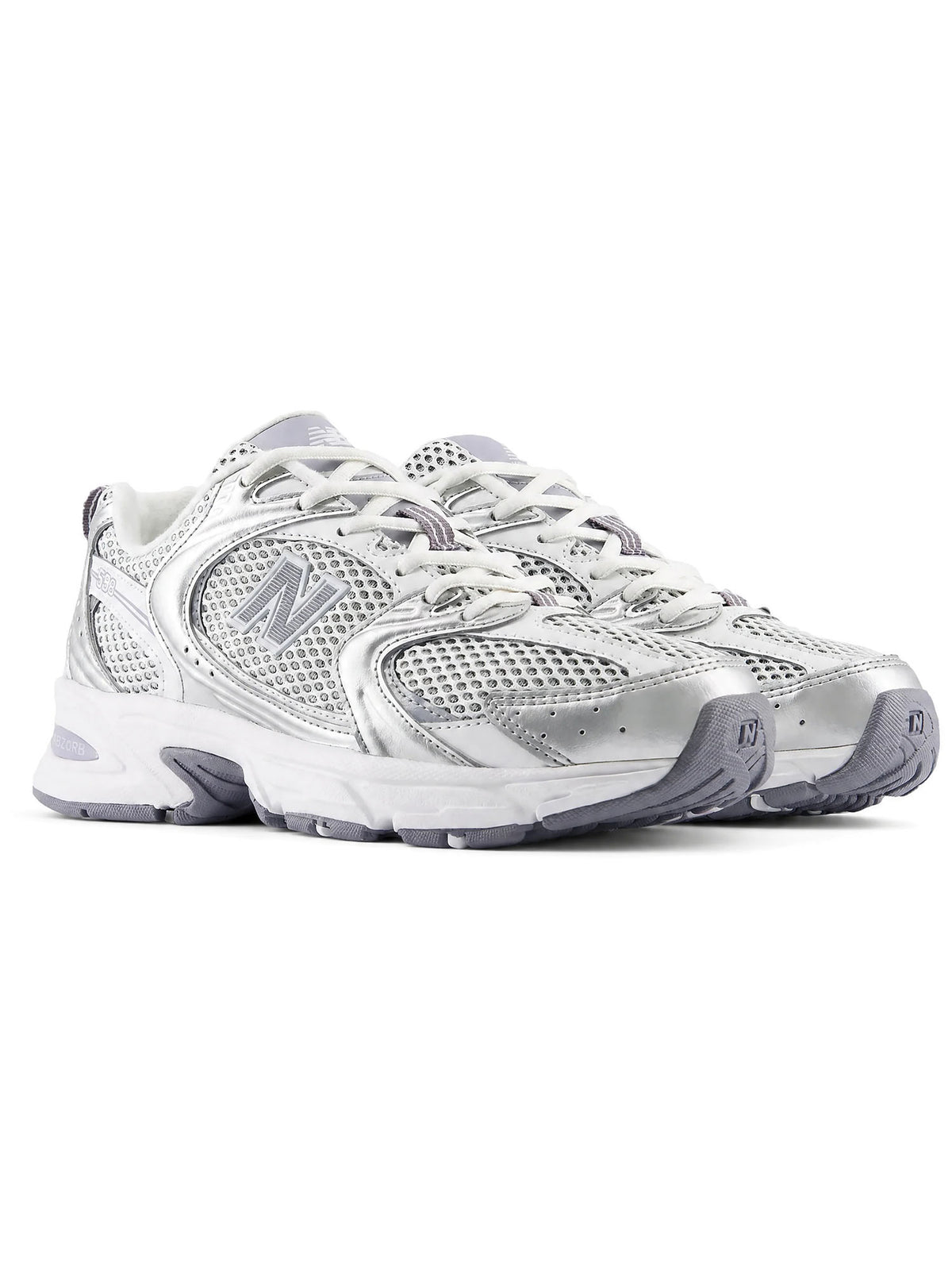 New balance 530 sneakers da donna argento lilla