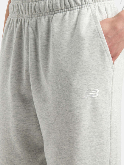 Pantaloni jogger Sport Essentials in French Terry grigio donna