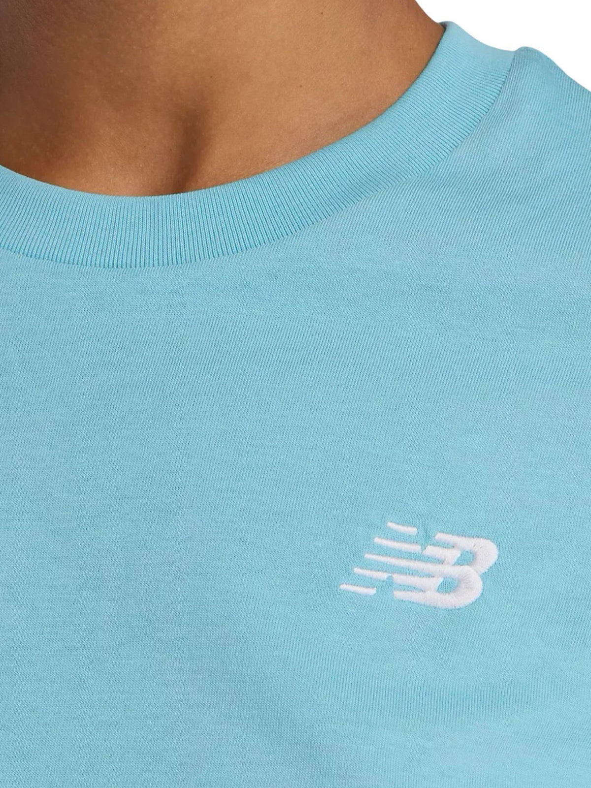 New balance t-shirt da donna azzurro