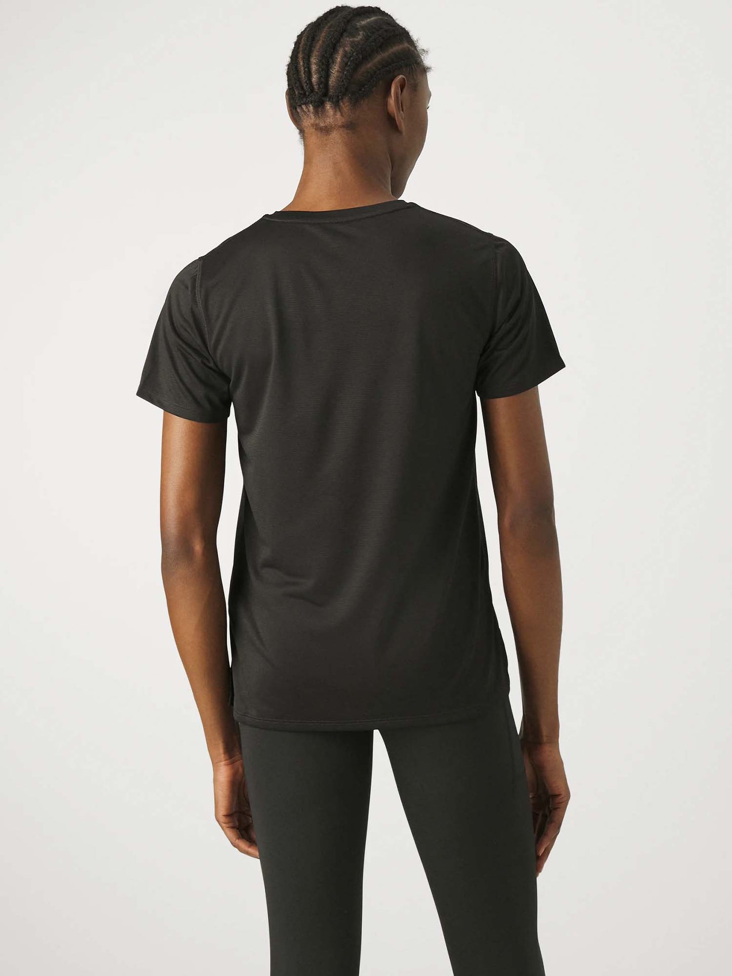 New Balance Sport Essentials, t-shirt girocollo da donna nera