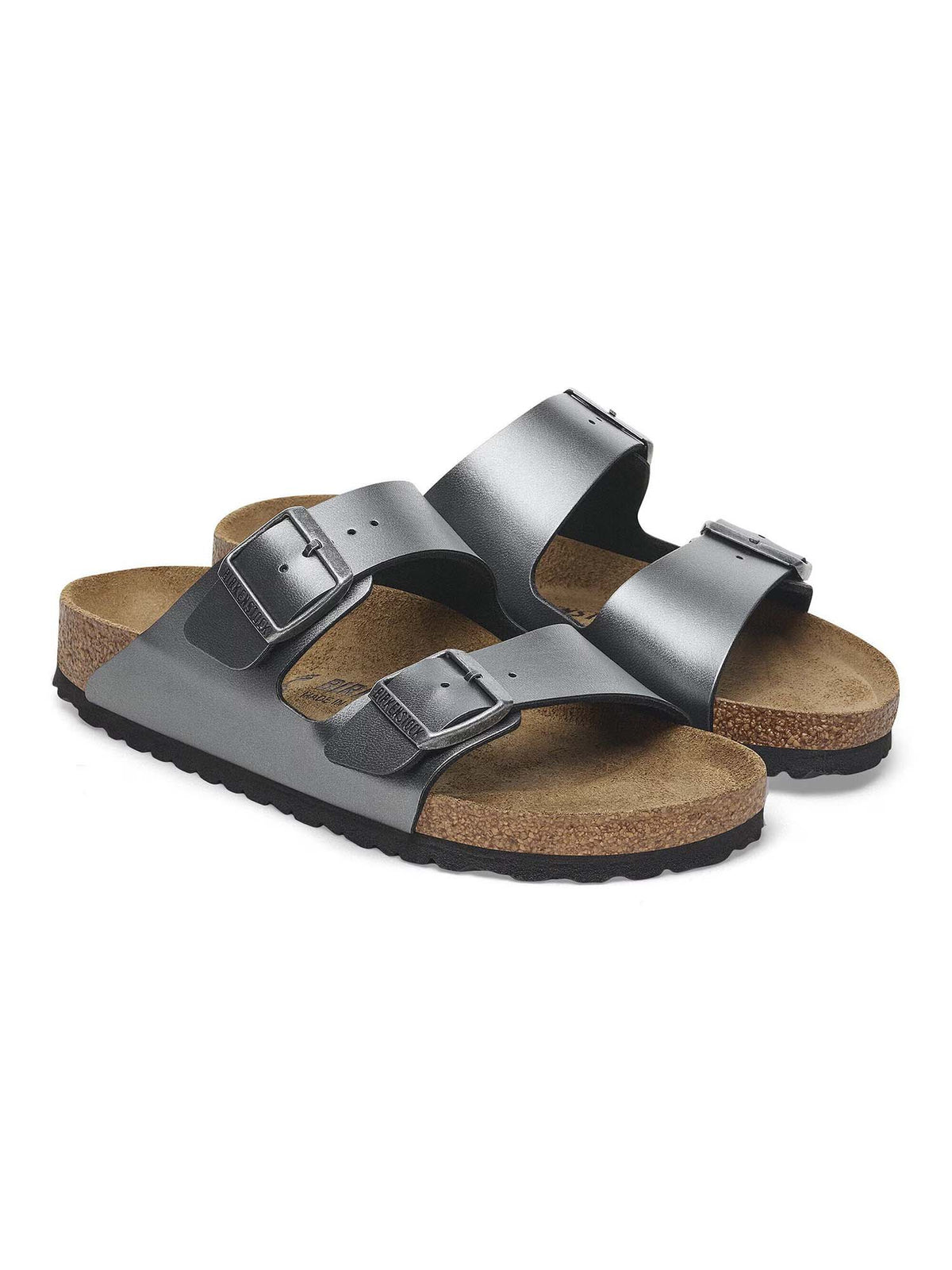 Birkenstock Arizona, sandali argento donna per la primavera-estate