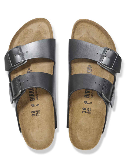 Birkenstock Arizona, sandali argento donna per la primavera-estate