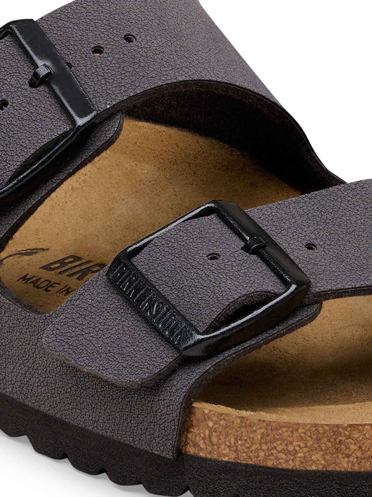 Birkenstock arizona sandalo bio da donna antracite