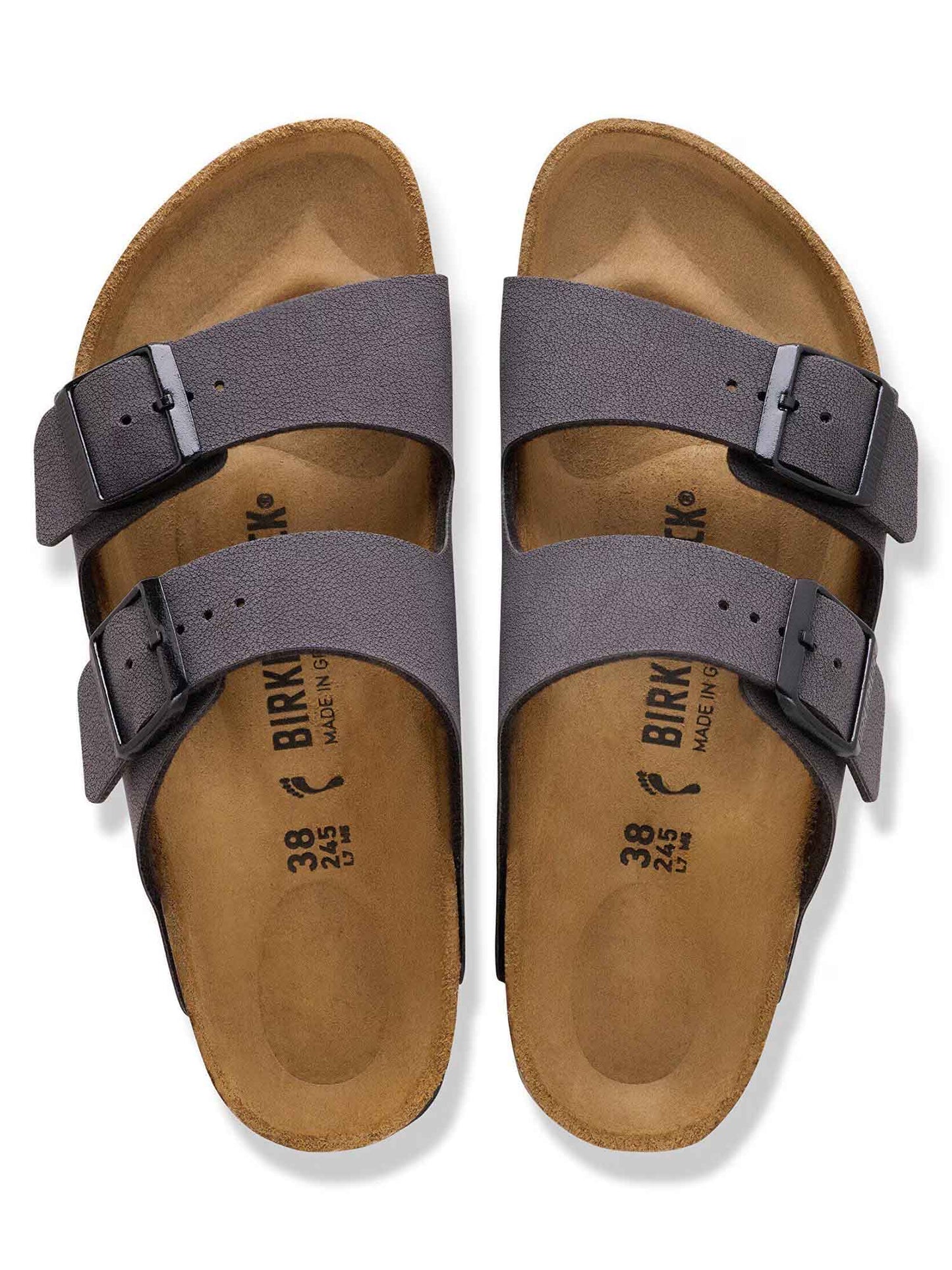 Birkenstock Arizona, sandali donna grigi in Birkibuc