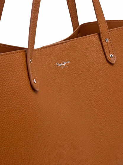 Borsa a spalla Audrey di Pepe Jeans donna in colore neutro
