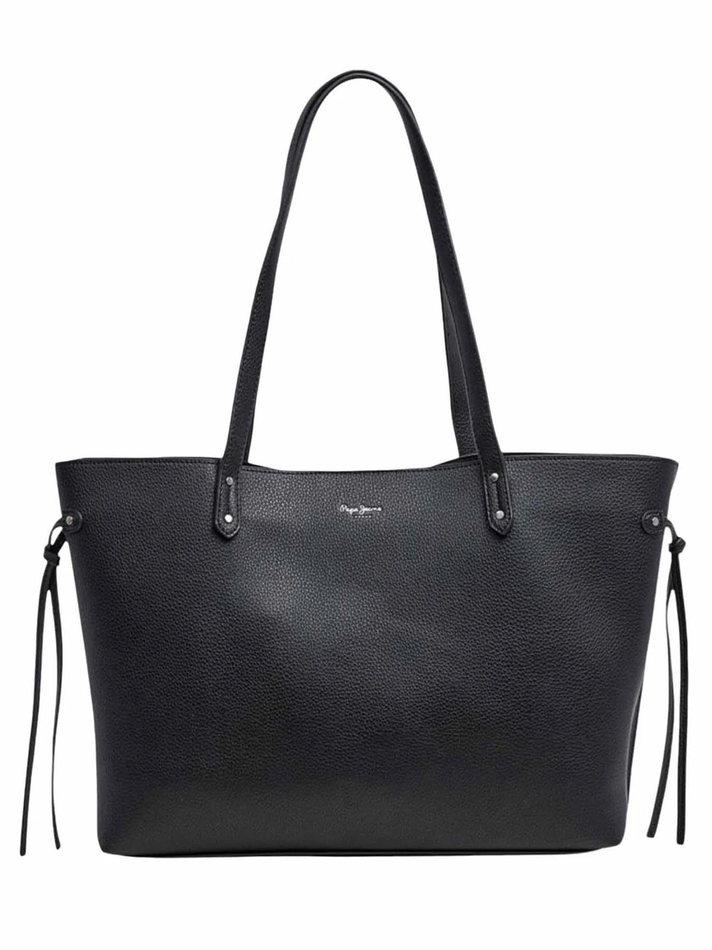 Audrey, borsa shopper nera donna di Pepe Jeans versatile e moderna