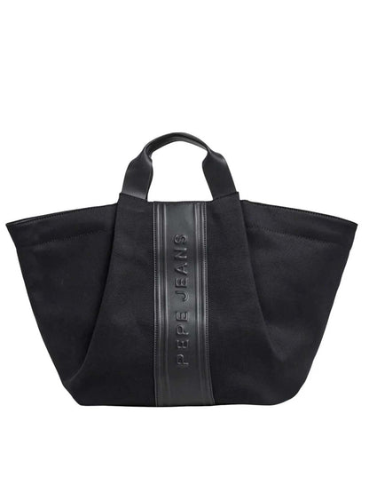 Pepe Jeans Ariadna, shopper donna nero elegante e funzionale