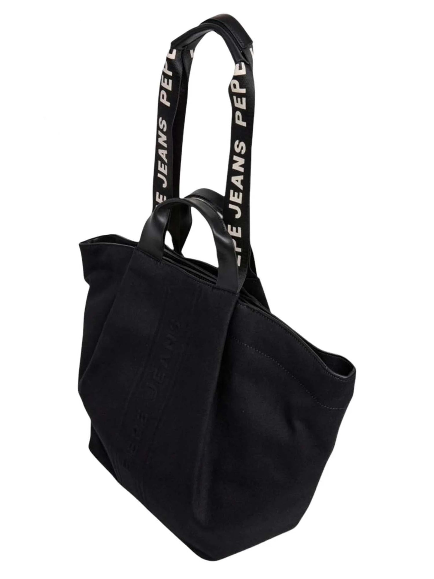 Pepe Jeans Ariadna, shopper donna nero elegante e funzionale