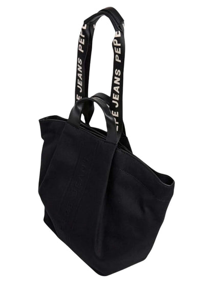 Pepe Jeans Ariadna, shopper donna nero elegante e funzionale