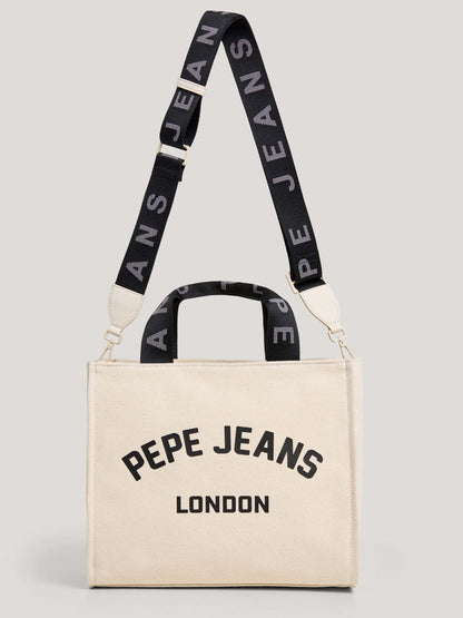 Pepe Jeans Trisha, borsa a tracolla donna crema