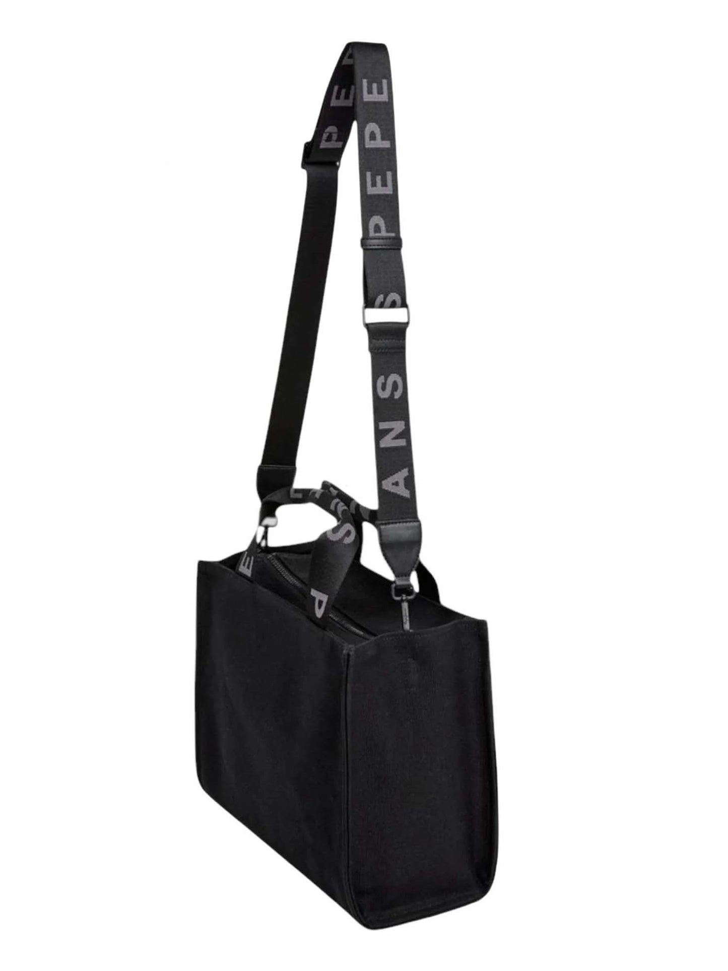 Borsa a tracolla Pepe Jeans Trisha nera donna