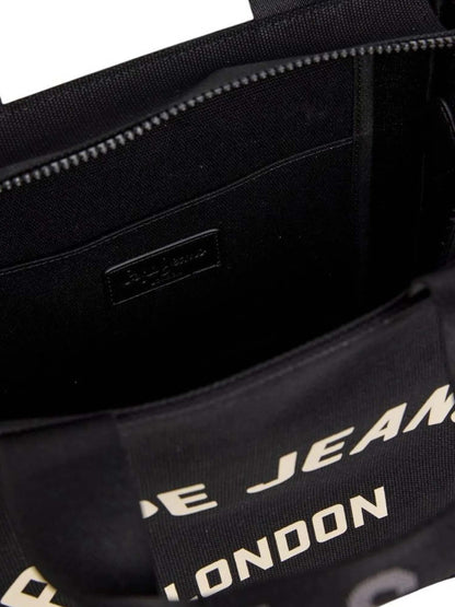 Borsa a tracolla Pepe Jeans Trisha nera donna