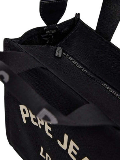 Borsa a tracolla Pepe Jeans Trisha nera donna