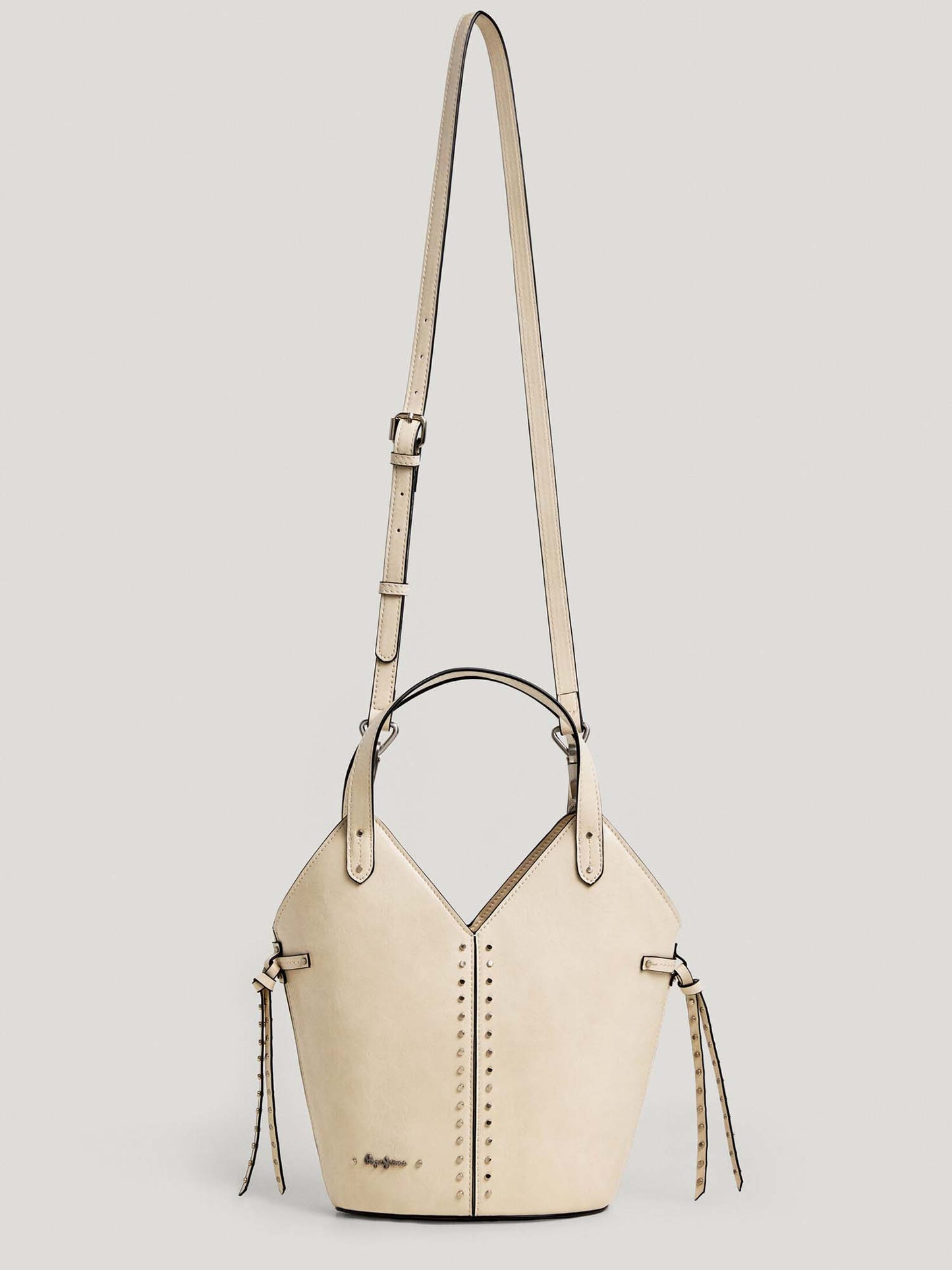 Pepe Jeans Candice, borsa da donna adulto panna