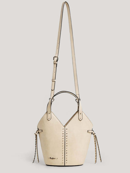 Pepe Jeans Candice, borsa da donna adulto panna