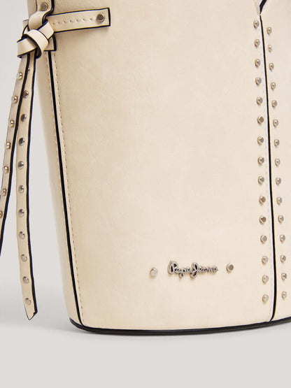 Pepe Jeans Candice, borsa da donna adulto panna