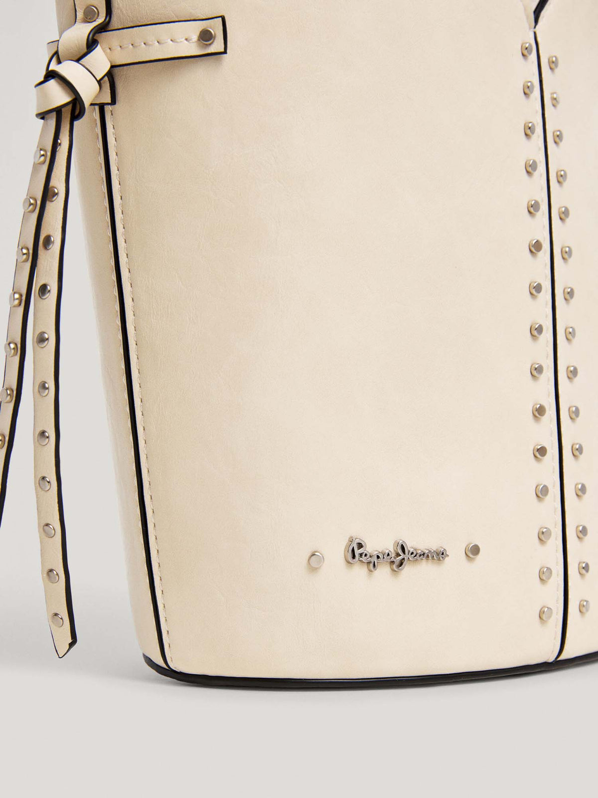 Pepe jeans candice borsa da unisex panna