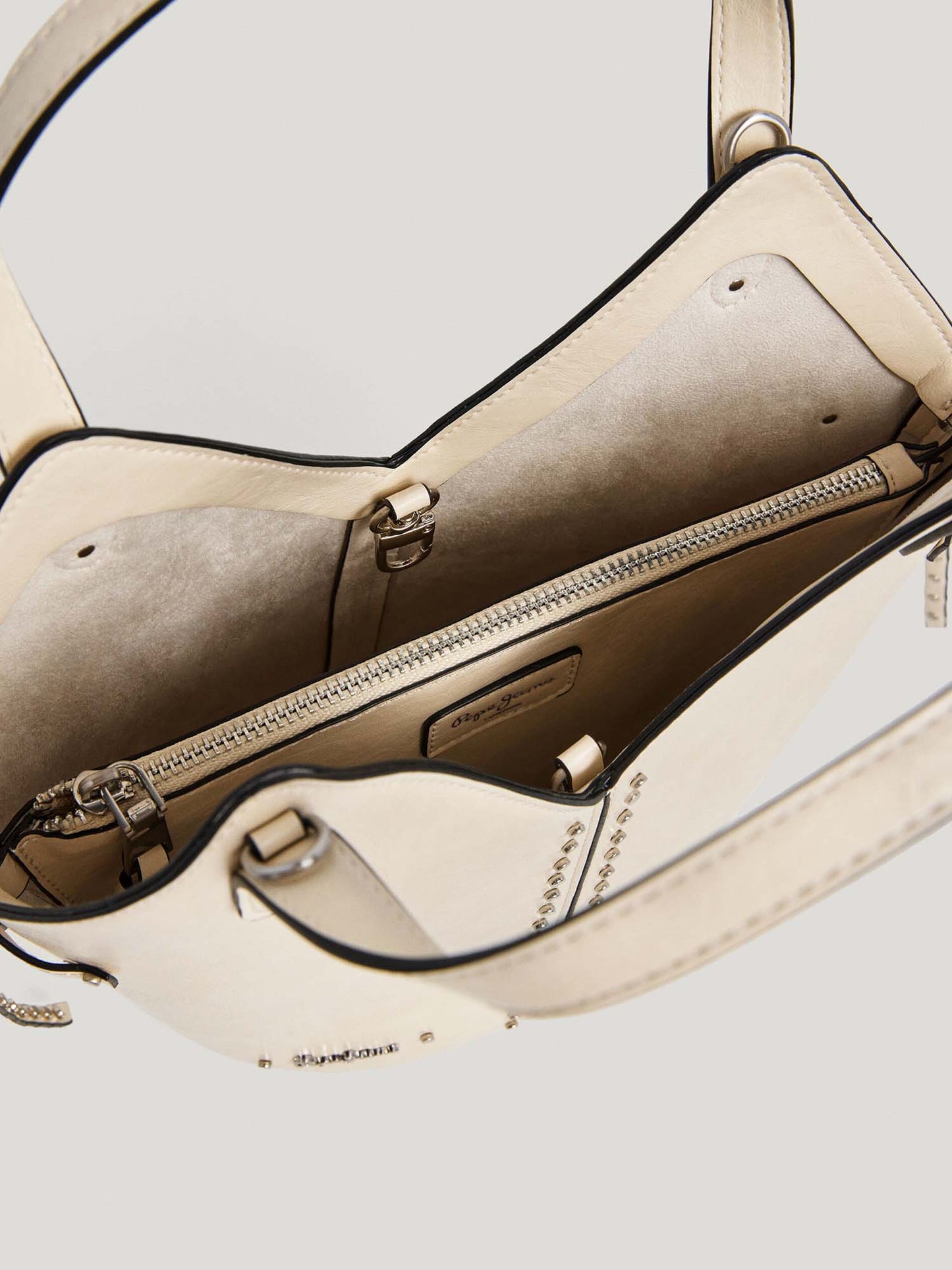 Pepe Jeans Candice, borsa da donna adulto panna