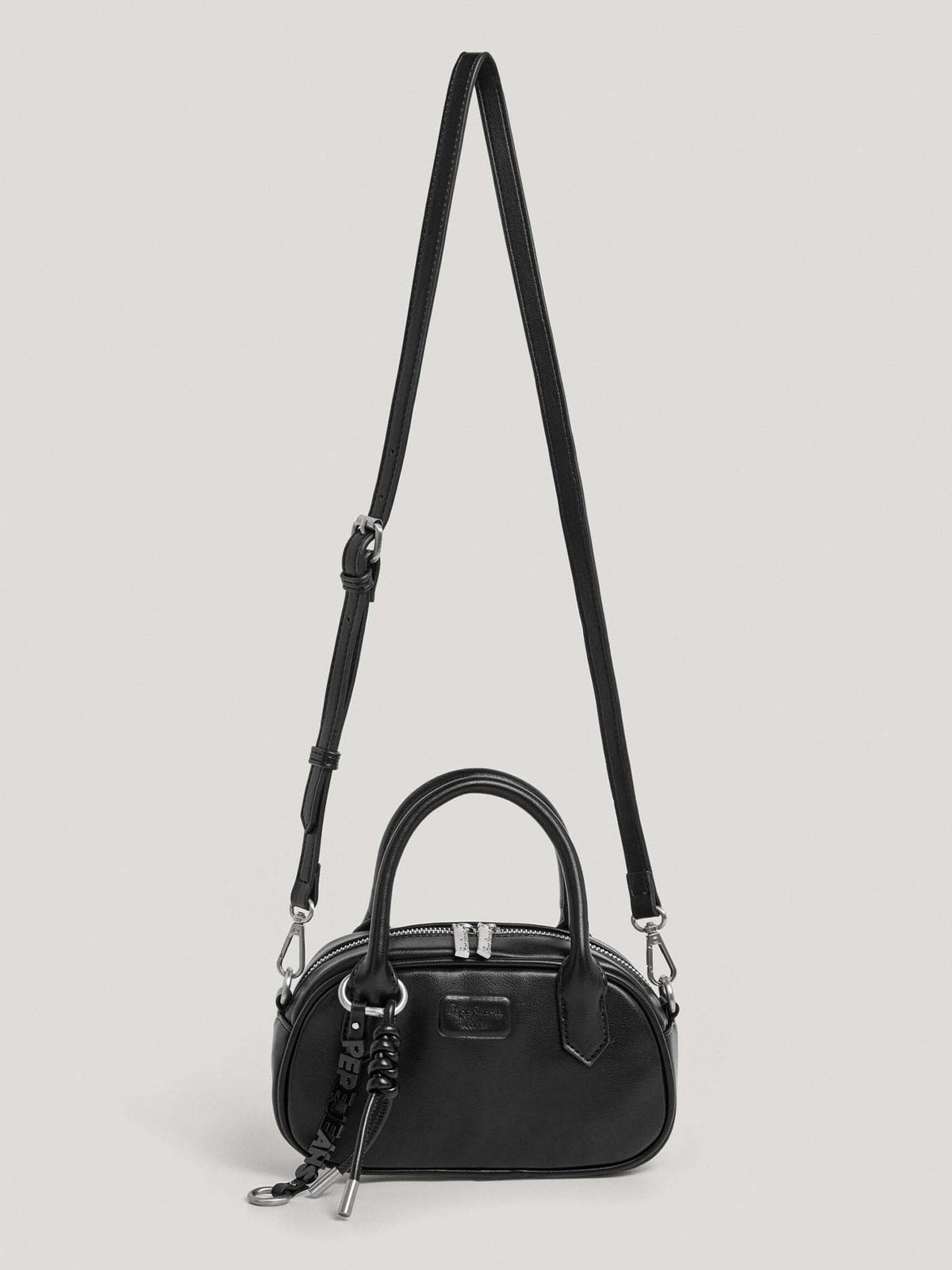 Pepe jeans minibawly borsa da unisex nero